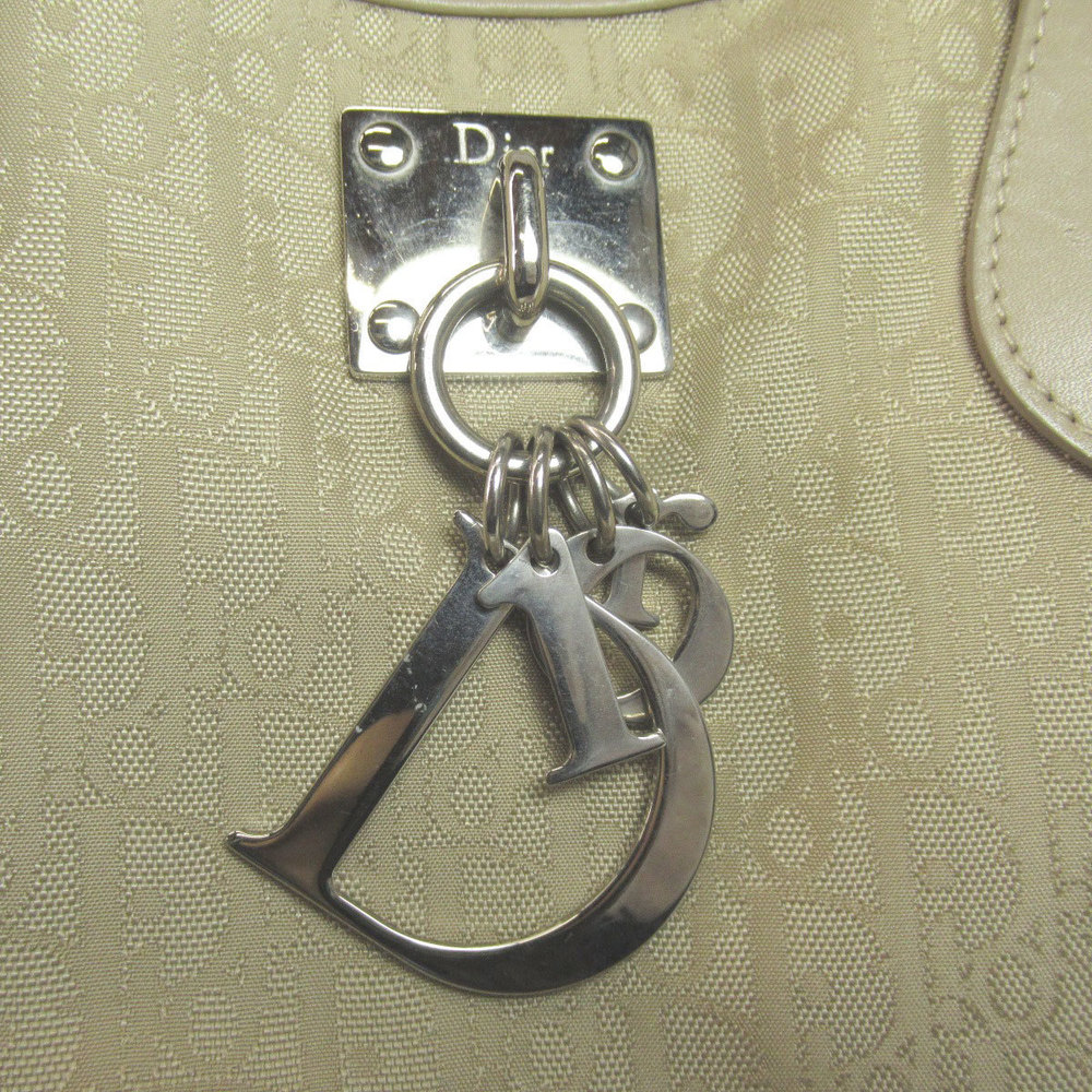 Christian Dior Trotter Tote Bag Canvas Beche - Picture 7 of 9